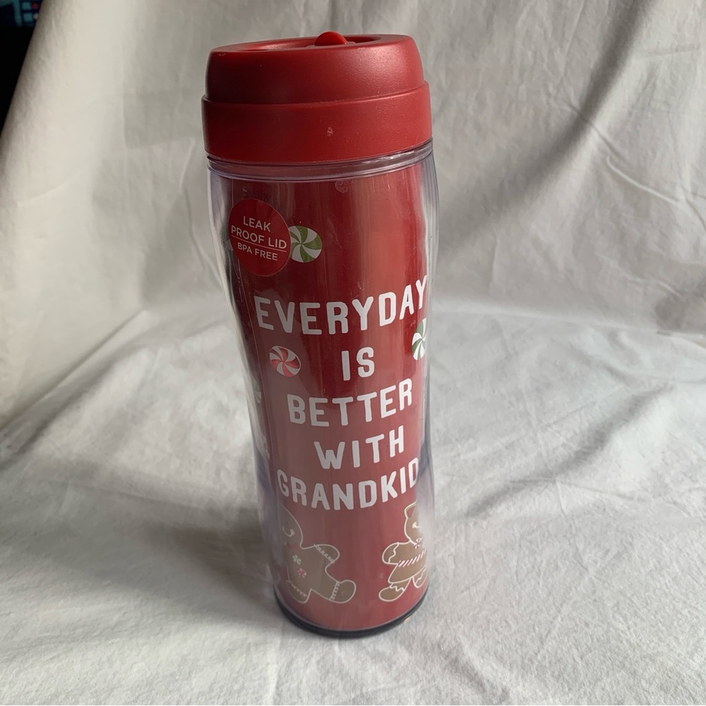 Kohl's Purple Mug with White Accents